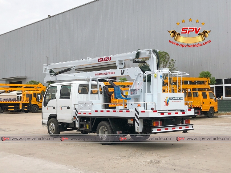 16 m Aerial Beamlift Truck ISUZU - LB 16 m Aerial Beamlift Truck ISUZU - LB